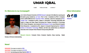 Umariqbal.info thumbnail