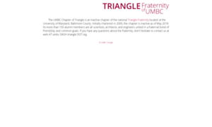 Umbc-triangle.org thumbnail