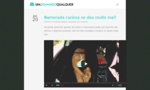 Umdomingoqualquer.com thumbnail