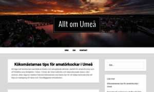 Umea2014.se thumbnail