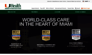 Umiamihealth.org thumbnail