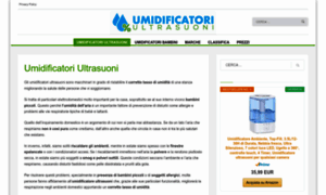 Umidificatoreultrasuoni.it thumbnail