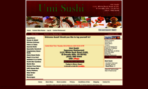 Umisushirestaurant.com thumbnail