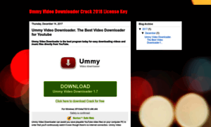 Ummy-video-downloader.blogspot.be thumbnail