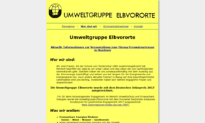 Umweltgruppe-elbvororte.de thumbnail