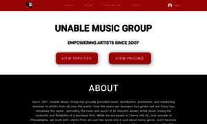 Unablemusicgroup.com thumbnail