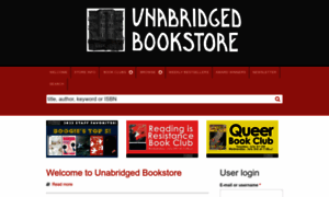 Unabridgedbookstore.com thumbnail