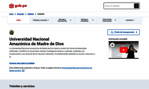 Unamad.edu.pe thumbnail