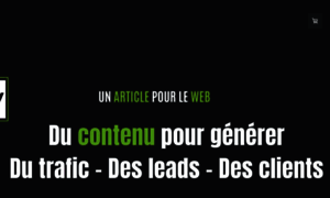 Unarticlepourleweb.fr thumbnail