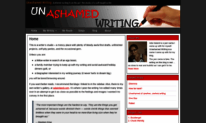 Unashamedwriting.com thumbnail