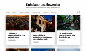 Unbekanntes-slowenien.de thumbnail