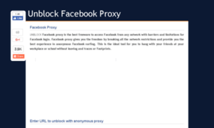Unblock-facebookproxy.com thumbnail