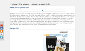 Unblockedweb.info thumbnail