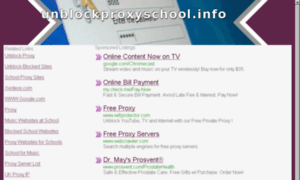 Unblockproxyschool.info thumbnail