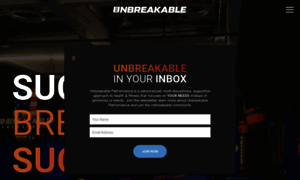 Unbreakableperformance.com thumbnail
