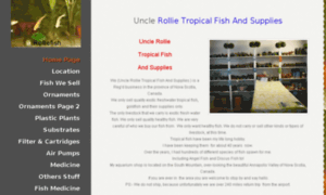 Unclerollietropicalfishandsupplies.net thumbnail