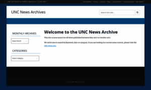 Uncnewsarchive.unc.edu thumbnail