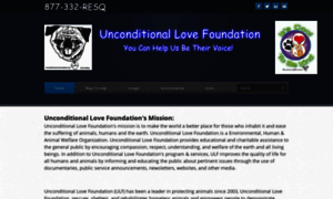Unconditionallovefoundation.org thumbnail