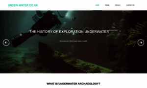 Under-water.co.uk thumbnail