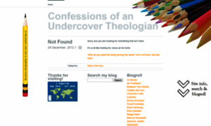 Undercovertheologian.wordpress.com thumbnail