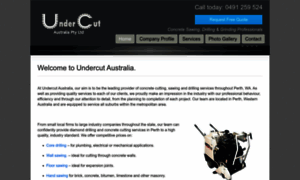 Undercutconcretecutting.com.au thumbnail