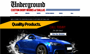 Undergroundcustomsofdallas.com thumbnail