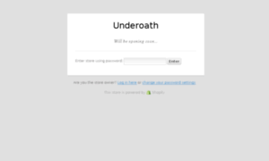 Underoath.store thumbnail