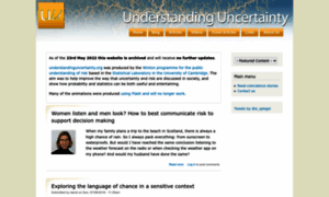 Understandinguncertainty.org thumbnail