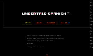 Undertale-spanish.com thumbnail