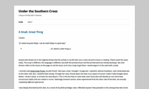 Underthesoutherncross.org thumbnail