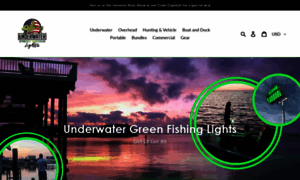 Underwatergreenfishinglights.com thumbnail