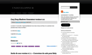 Undeveloppeur.wordpress.com thumbnail