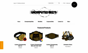 Undisputedbelts.com thumbnail