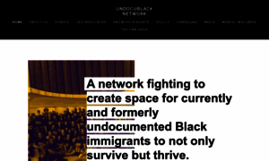 Undocublack.org thumbnail