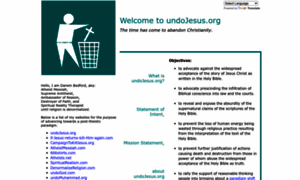 Undojesus.org thumbnail