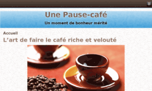 Une-pause-cafe.com thumbnail