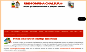 Une-pompe-a-chaleur.fr thumbnail