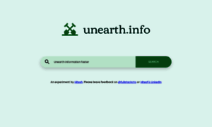 Unearth.info thumbnail