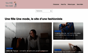 Unefilleunemode.com thumbnail