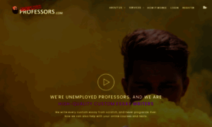 Unemployedprofessors.com thumbnail