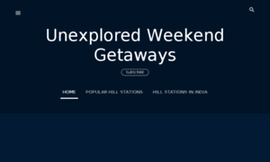 Unexploredweekendgetaways.com thumbnail