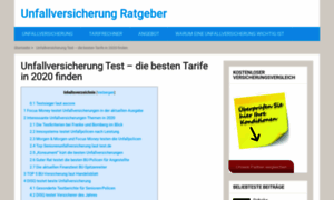 Unfallversicherungen-tests.de thumbnail