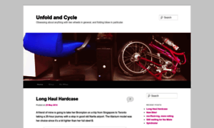 Unfoldandcycle.wordpress.com thumbnail