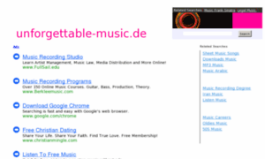 Unforgettable-music.de thumbnail