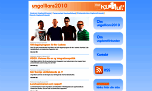Ungallians2010.se thumbnail