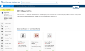 Unh-solutions.software.informer.com thumbnail