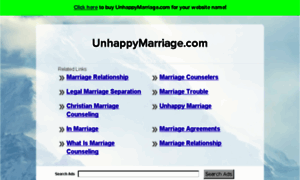 Unhappymarriage.com thumbnail