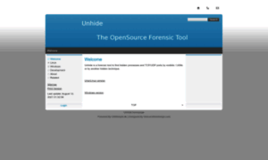 Unhide-forensics.info thumbnail