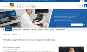 Uni-bonn-radiologie.de thumbnail
