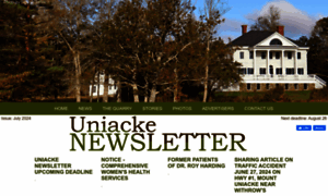 Uniackenewsletter.ca thumbnail